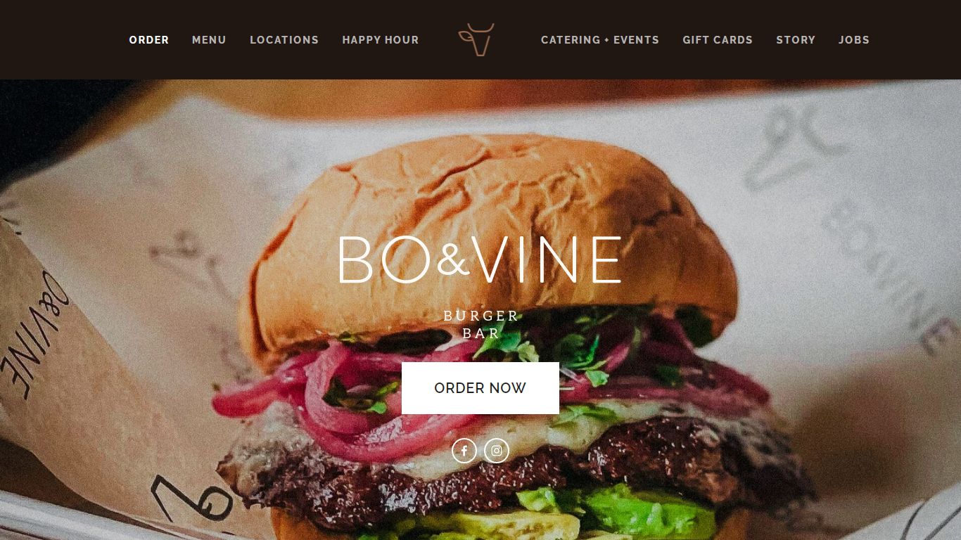 Bo & Vine Burger Bar – Oregon
